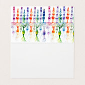 網膜の錐体細胞と双極ニューロン 名刺 (内部フラット)