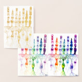 網膜の錐体細胞と双極ニューロン 箔カード (ディスプレー)