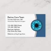 網膜眼視ビジネス気にカード 名刺 (正面)