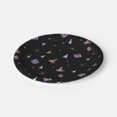 綴じ本ウィッチハットBlac ペーパープレート (アングル)