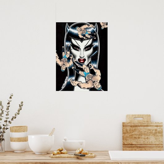 綴じ込んだ ポスター (キッチン)