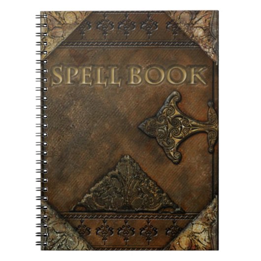 綴りの本のノート ノートブック (正面)