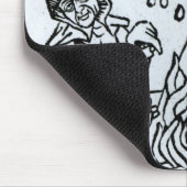 綴り1489年を作っている魔法使い マウスパッド (コーナー)