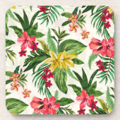 綺麗な花柄 コースター (正面)