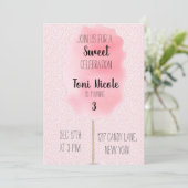 綿あめの招待状 招待状 (スタンド正面)