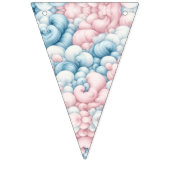 綿あめの雲 バンティングフラッグ (第3の旗)