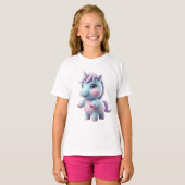 綿あめユニコーン Tシャツ (正面フル)