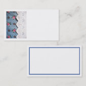 綿とレースの裁縫 名刺 (正面/裏面)