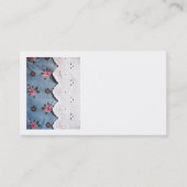 綿とレースの裁縫 名刺 (正面)