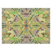 綿のテーブルクロスの抽象芸術のgeo 52x70は0641aをじりじり動かします テーブルクロス (正面(横))