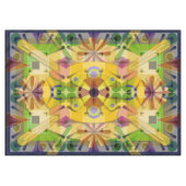 綿のテーブルクロスの抽象芸術のgeo 60x84は0640jをじりじり動かします テーブルクロス (正面(横))