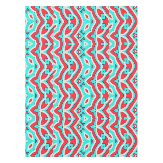 綿のテーブルクロス、52"x70"数々の色パターンTa テーブルクロス (正面)