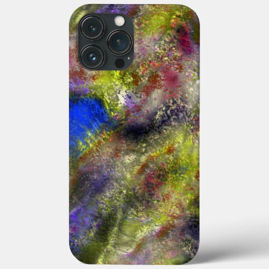 綿の上に砂州で散らばった黄色絵を描の赤色の赤 Case-Mate iPhoneケース (裏面)