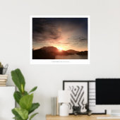 綿の上昇 ポスター (ホームオフィス)