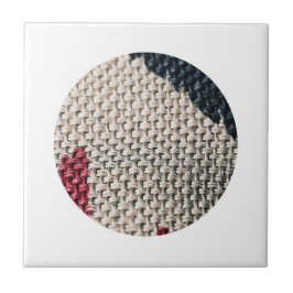 綿の亜麻の表面マテリアルテクスチャ タイル