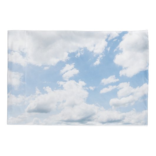 綿の雲 枕カバー (裏面)