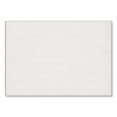 綿の麻布の背景 テーブルナンバー (裏面)