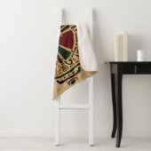 綿のHunabカラフルなKuのマヤの記号 シェルパブランケット (インサイチュ)