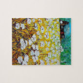 綿は背部家の守備につきます ジグソーパズル (横)