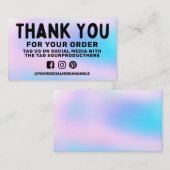 綿キャンディメディアインサート 名刺 (正面/裏面)