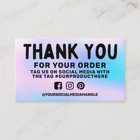 綿キャンディメディアインサート 名刺 (正面)