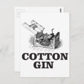 綿ジンbW ポストカード (正面/裏面)