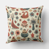 綿ピローヴィンテージ クッション (裏面)