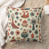 綿ピローヴィンテージ クッション (ブランケット)