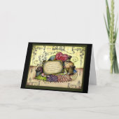 綿二年記念結婚ギフトカード カード (正面)