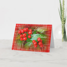 綿布のハニーサックルの果実 シーズンカード