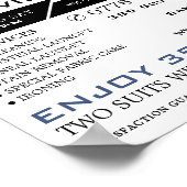 綿布、ドライクリーナー、クリーニングサービス ポスター (角)