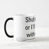 綿棒のマグ モーフィングマグカップ (左)