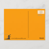 綿棒，マニラ ポストカード (裏面)