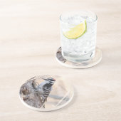 綿毛のようなキツツキ コースター (側面)