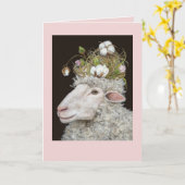 綿毛カード カード (黄色い花)