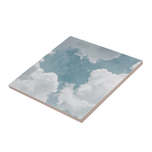 綿毛状の雲 タイル (側面)