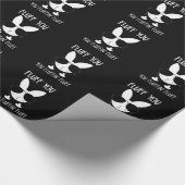 綿毛uの抗勢のTシャツ ラッピングペーパー (角)