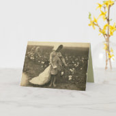 綿畑 カード (黄色い花)