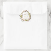 綿素朴フローラ結婚ズ ラウンドシール (バッグ)