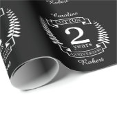 綿結婚の2年結婚した ラッピングペーパー (ロールコーナー)