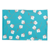 綿花カスタム枕ケース 枕カバー (裏面-左)