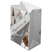 綿花工場で2周年 ミディアムペーパーバッグ (正面アングル)