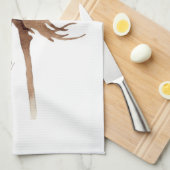 綿花水彩 キッチンタオル (四つ折り)