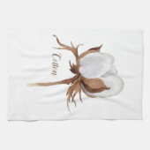 綿花水彩 キッチンタオル (横)