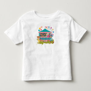 綿菓子のカウンティーフェアの日 トドラーTシャツ