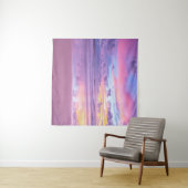 綿菓子の日の出：ビーチビュー。 タペストリー (インサイチュ(横))