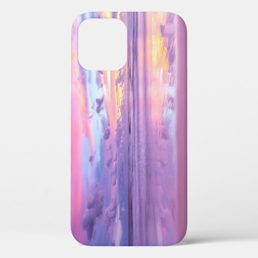 綿菓子の日の出:ビーチビュー。 Case-Mate iPhoneケース (裏面)