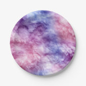 綿菓子の毛織物 ペーパープレート (正面)