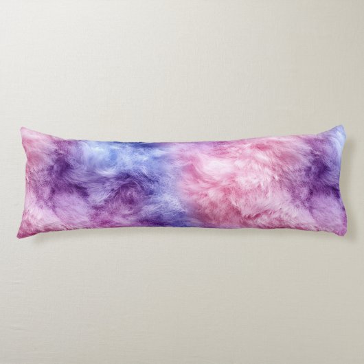 綿菓子の毛織物 ボディピロー (正面)