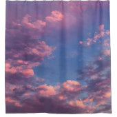 綿菓子の空 シャワーカーテン (正面)
